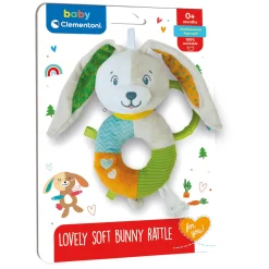 Clementoni Baby - Pluchen Rammelaar Konijn