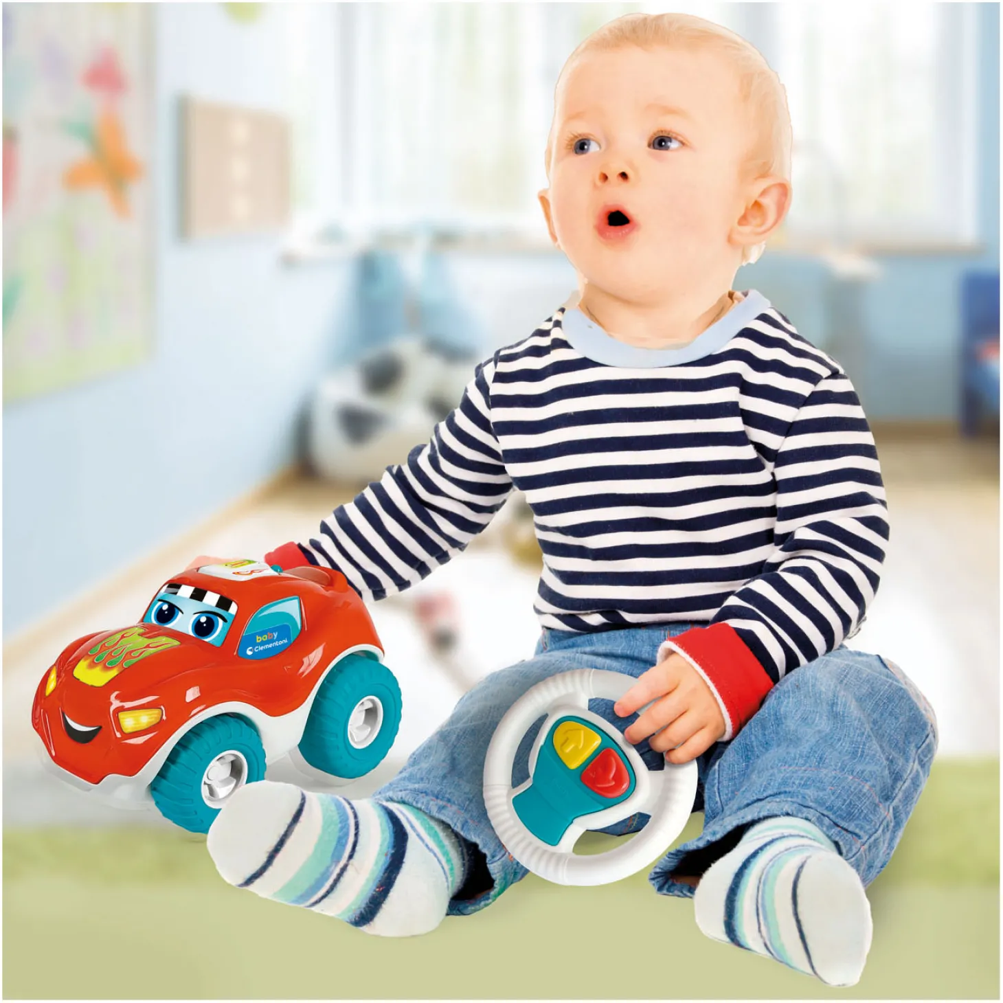 Clementoni Baby Charlie Bestuurbare Auto