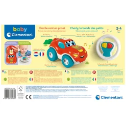 Clementoni Baby Charlie Bestuurbare Auto