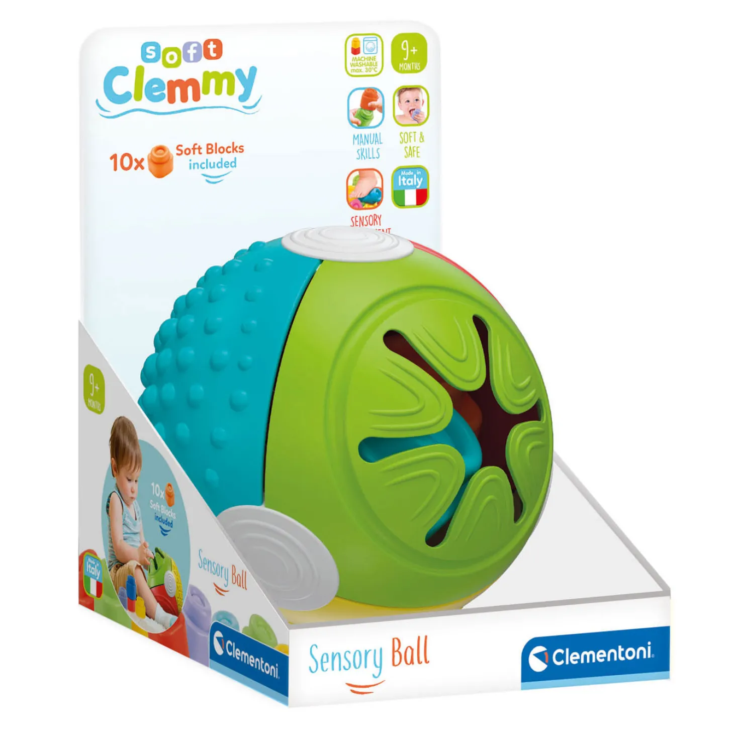 Clementoni Baby Clemmy - Zintuigen Bal