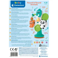 Clementoni Baby Dierencirkel voor Kinderstoel