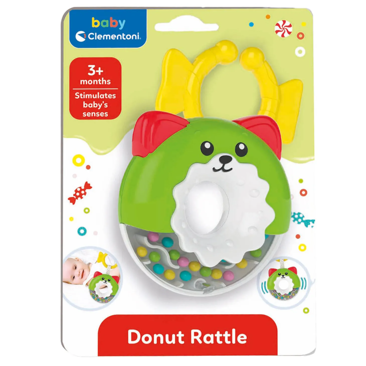 Clementoni Baby Rammelaar Donut
