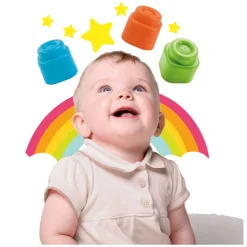Clementoni Baby Soft Clemmy Blokken met Opbergtas - 20dlg.