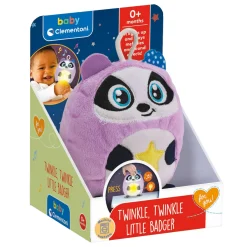 Clementoni Baby Twinkle Twinkle Kleine Panda Paars Knuffel Nachtlamp