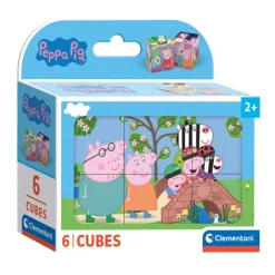 Clementoni Blokpuzzel Peppa Pig, 6st.