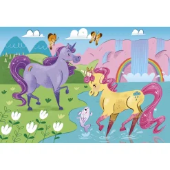 Clementoni Brilliant Puzzel Eenhoorn, 2x20st.