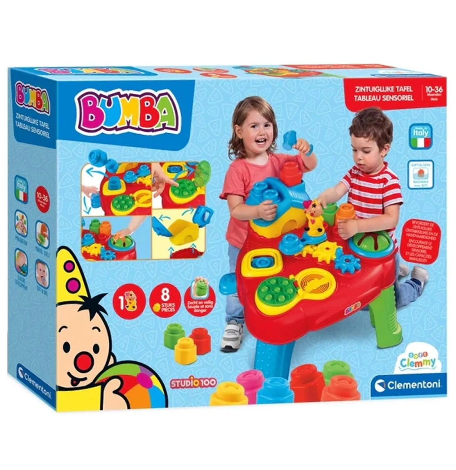 Clementoni Clemmy Sensorische Bumba Tafel