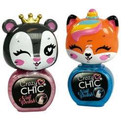 Clementoni Crazy Chic - Nagellak Dieren, 2st.