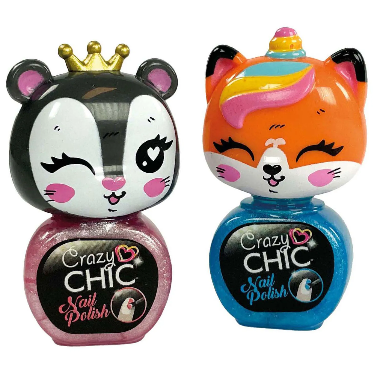 Clementoni Crazy Chic - Nagellak Dieren, 2st.