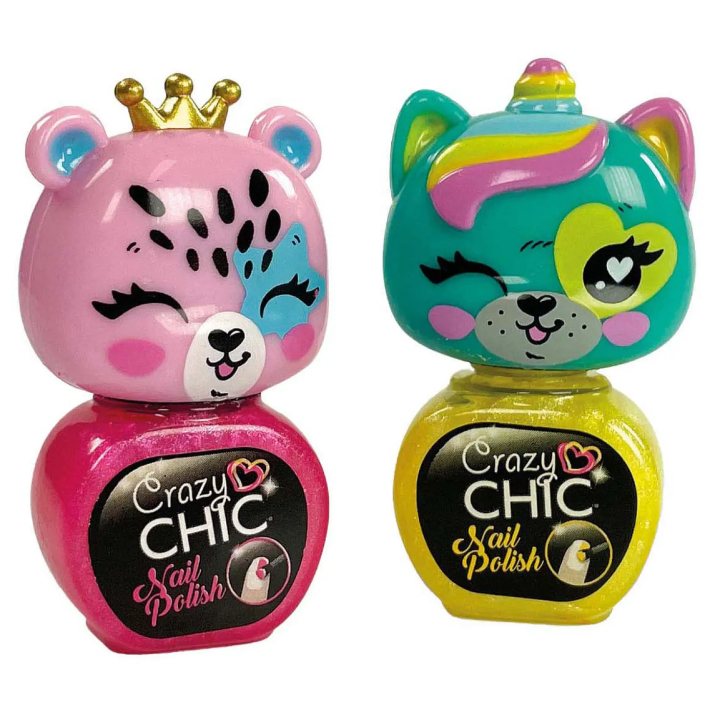 Clementoni Crazy Chic - Nagellak Dieren, 2st.