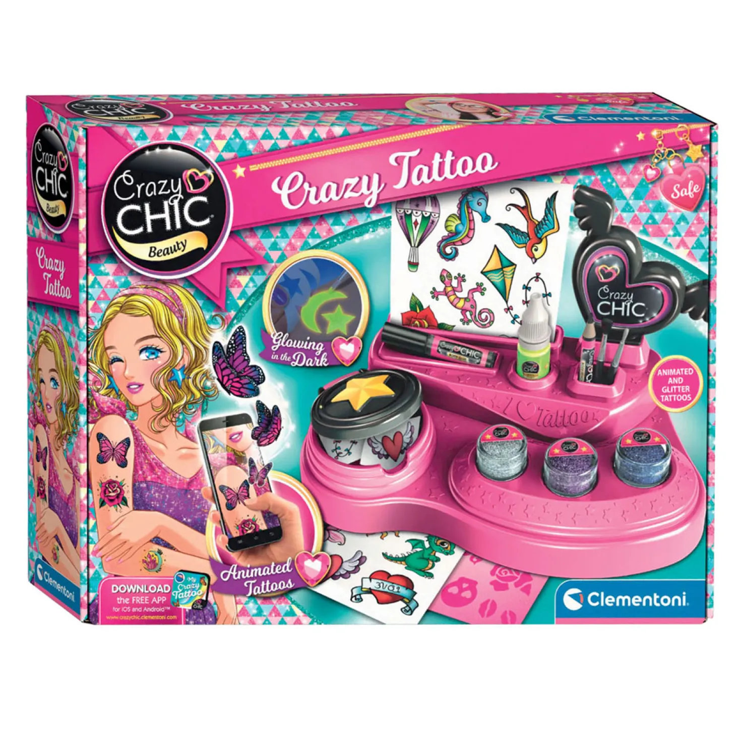 Clementoni Crazy Chic Crazy Tattoo Studio