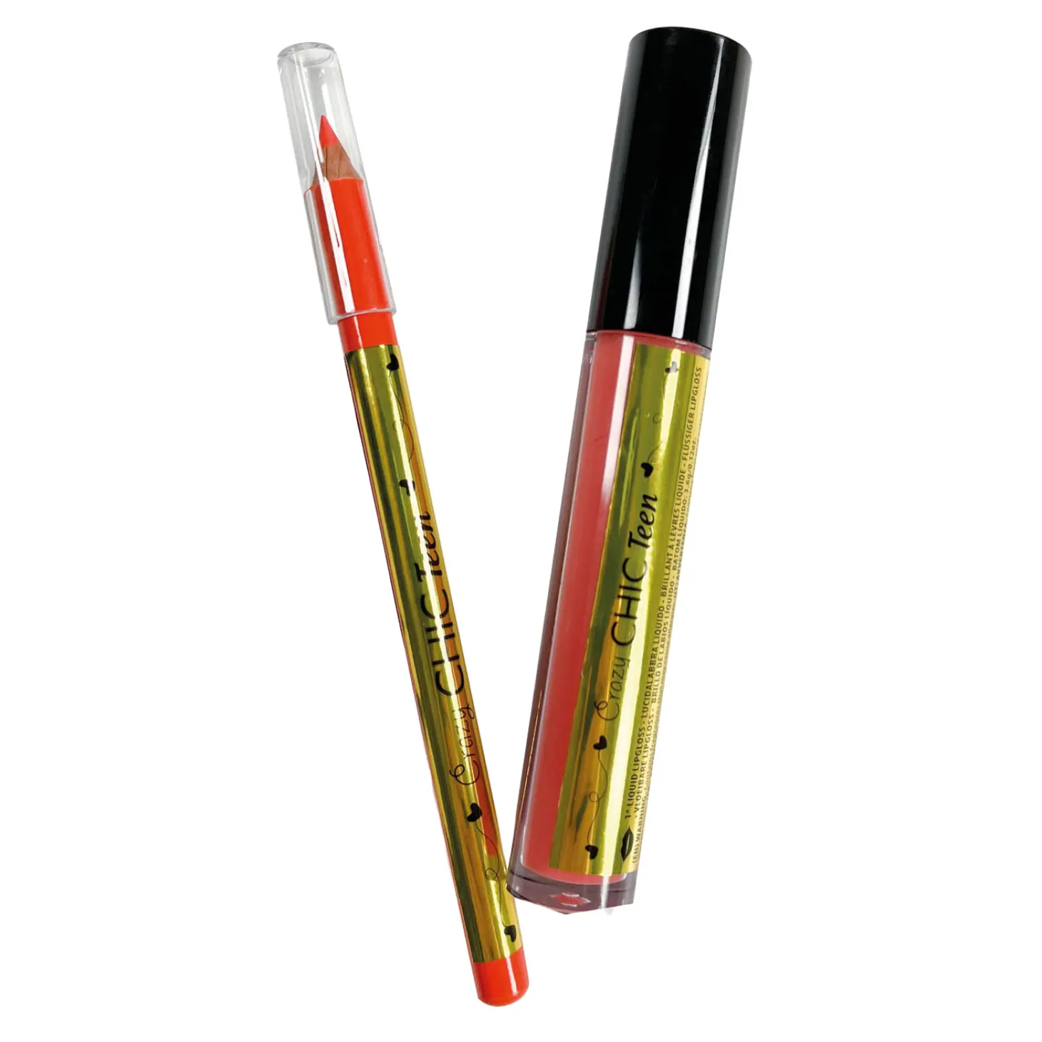 Clementoni Crazy Chic Lipgloss en Lippotlood Tropical Vibe, 2st.
