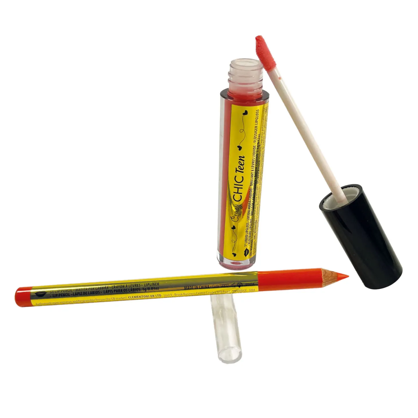 Clementoni Crazy Chic Lipgloss en Lippotlood Tropical Vibe, 2st.