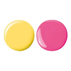 Clementoni Crazy Chic Nagellak Geel/Roze, 2st.