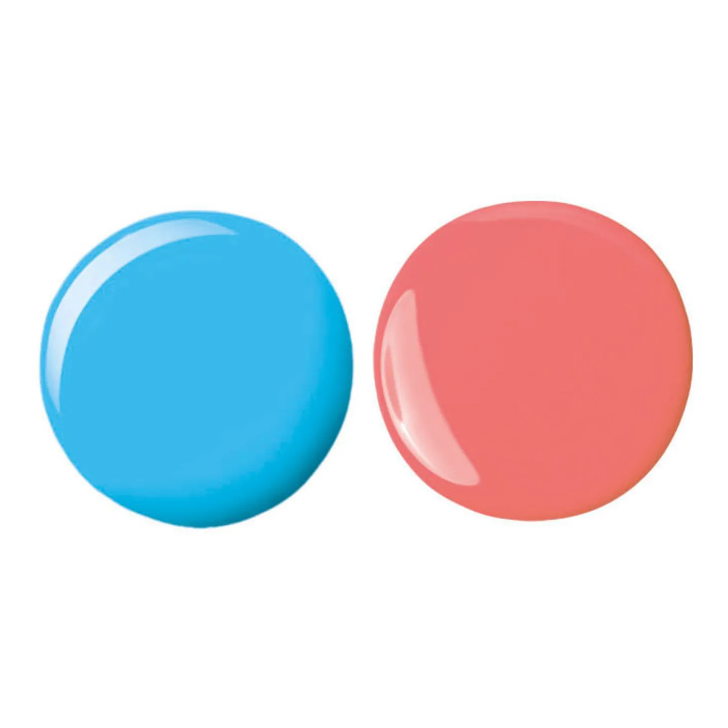 Clementoni Crazy Chic Nagellak Blauw/Rood, 2st.