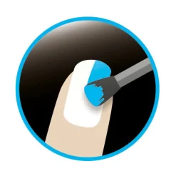 Clementoni Crazy Chic Nagellak Blauw/Rood, 2st.