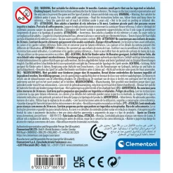 Clementoni Crazy Chic Nagellak Blauw/Rood, 2st.