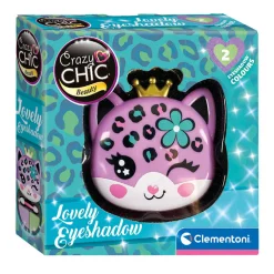 Clementoni Crazy Chic Oogschaduw in Make-up Doosje Luipaard