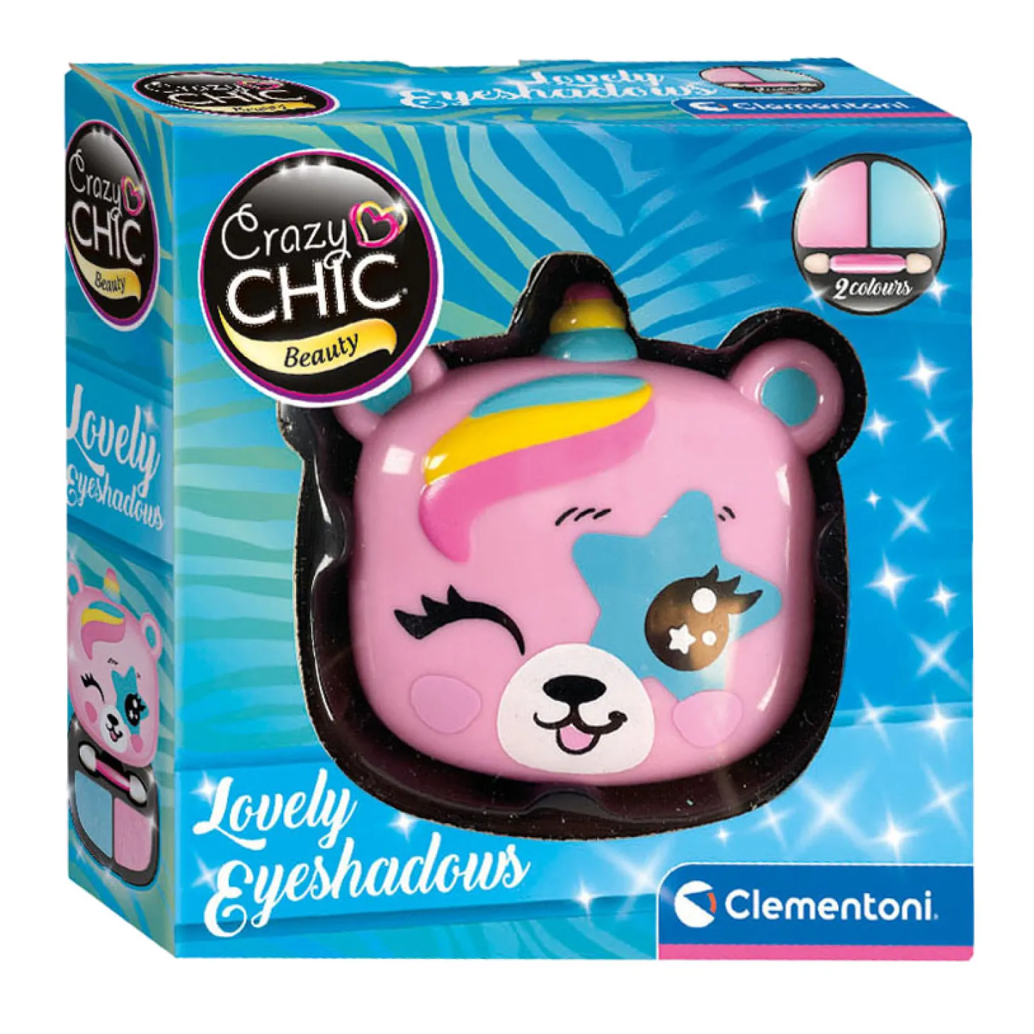 Clementoni Crazy Chic Oogschaduw in Make-up Doosje Beer