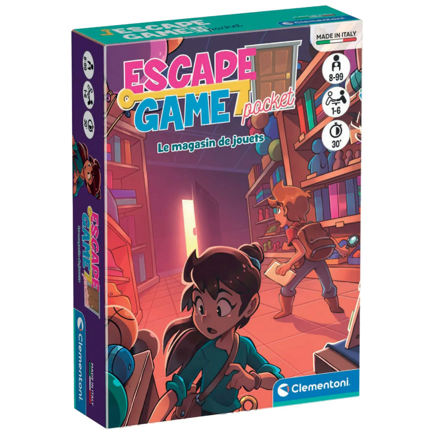 Clementoni Escape Game Pocket Le Magasin de Jouets (Franstalig)
