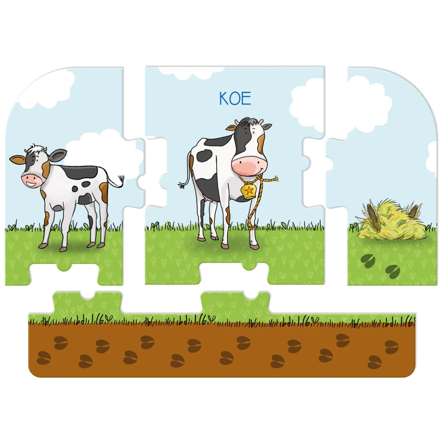 Clementoni Fien & Teun Boerderij Educatief Spel