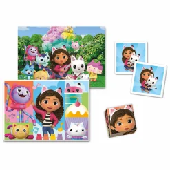 Clementoni Gabby's Poppenhuis Edukit 4in1 Puzzels en Spellen