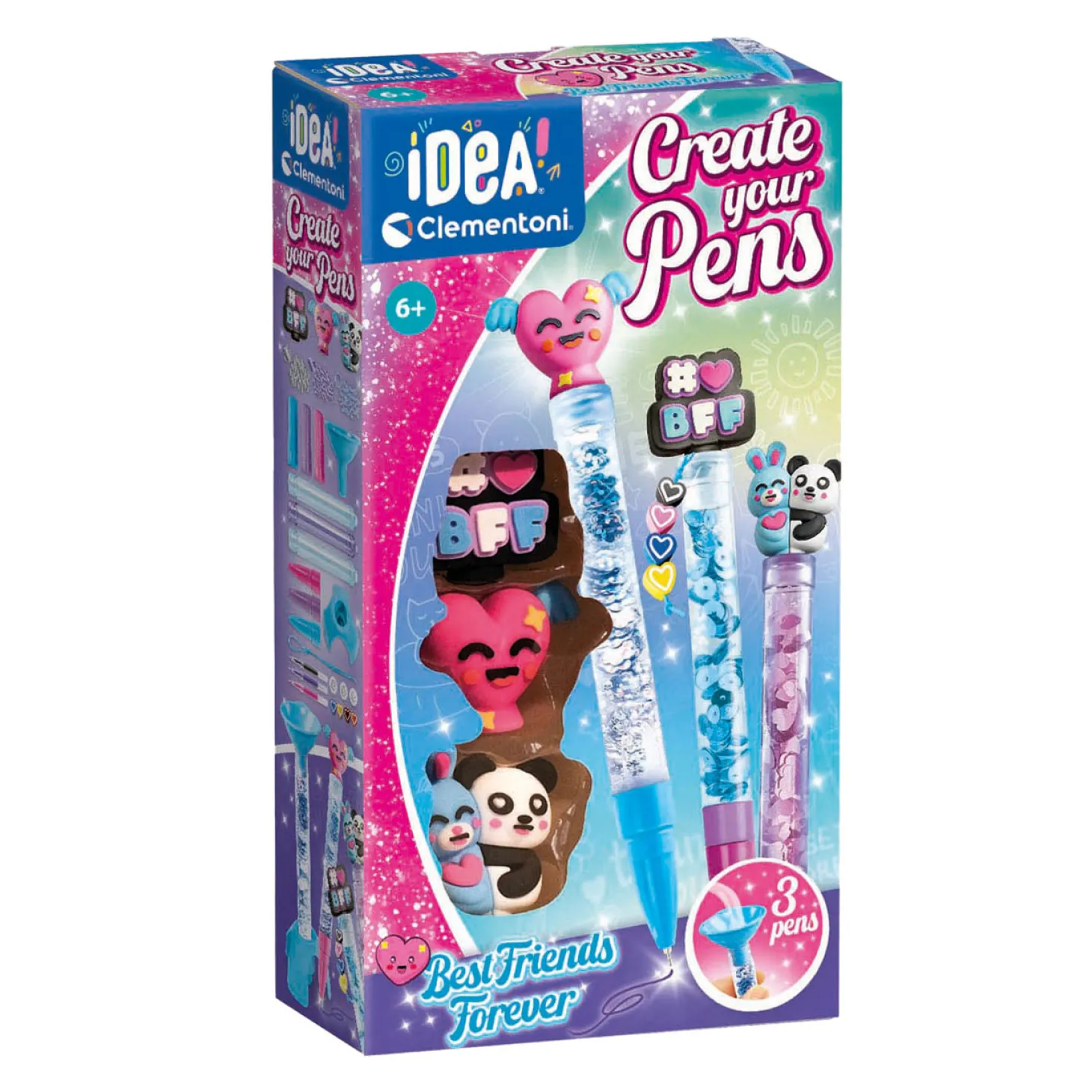 Clementoni Idea Maak je eigen Pennen - Best Friends Forever