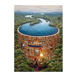 Clementoni Legpuzzel Bibliodame, 1000st.