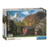 Clementoni Legpuzzel Charming Matterhorn, 500st.