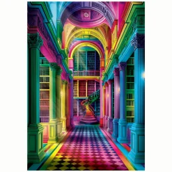 Clementoni Legpuzzel Colorboom Athenaeum, 1000st.