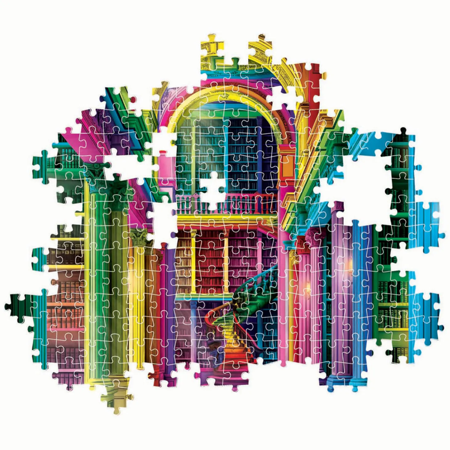 Clementoni Legpuzzel Colorboom Athenaeum, 1000st.