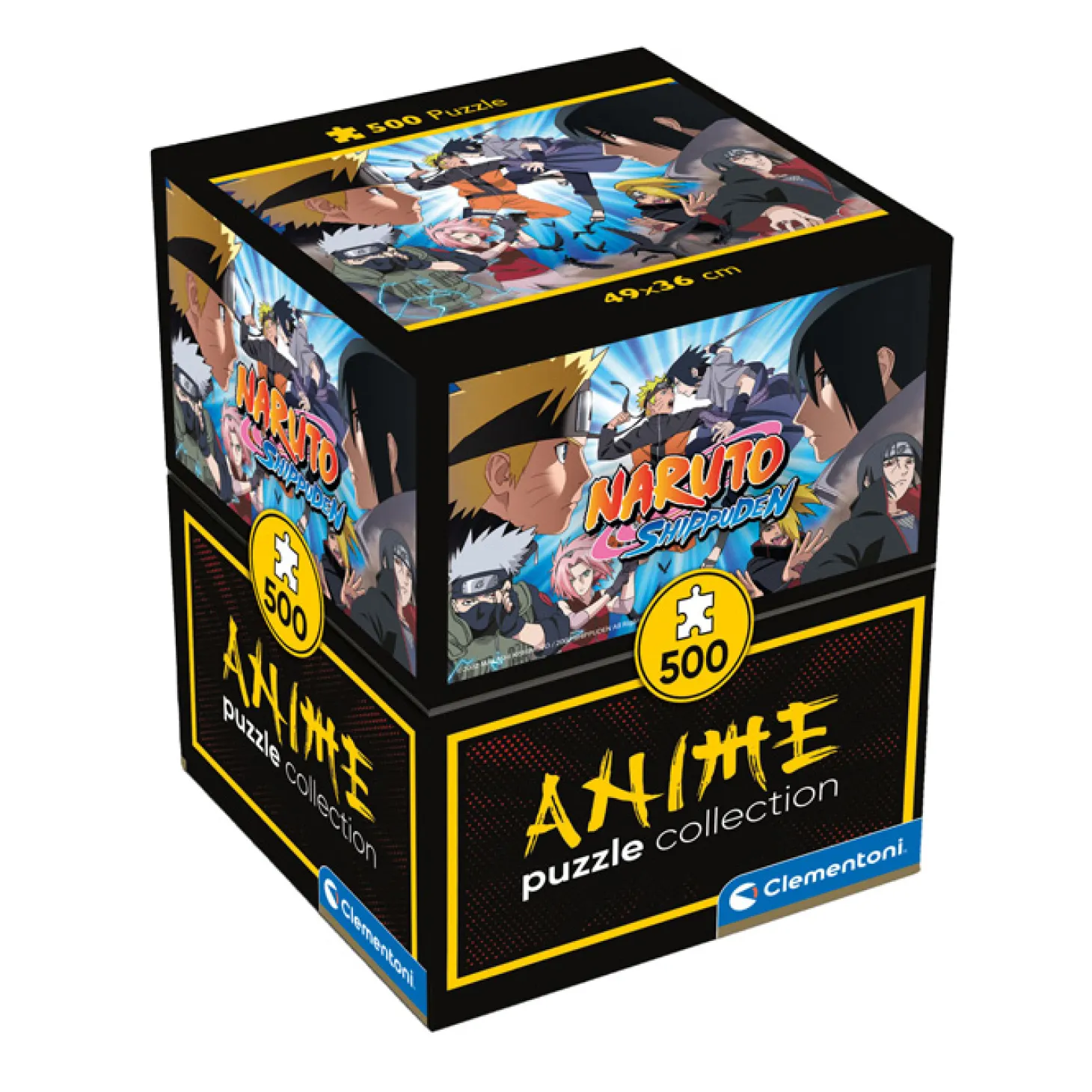 Clementoni Legpuzzel Cube Naruto, 500st.