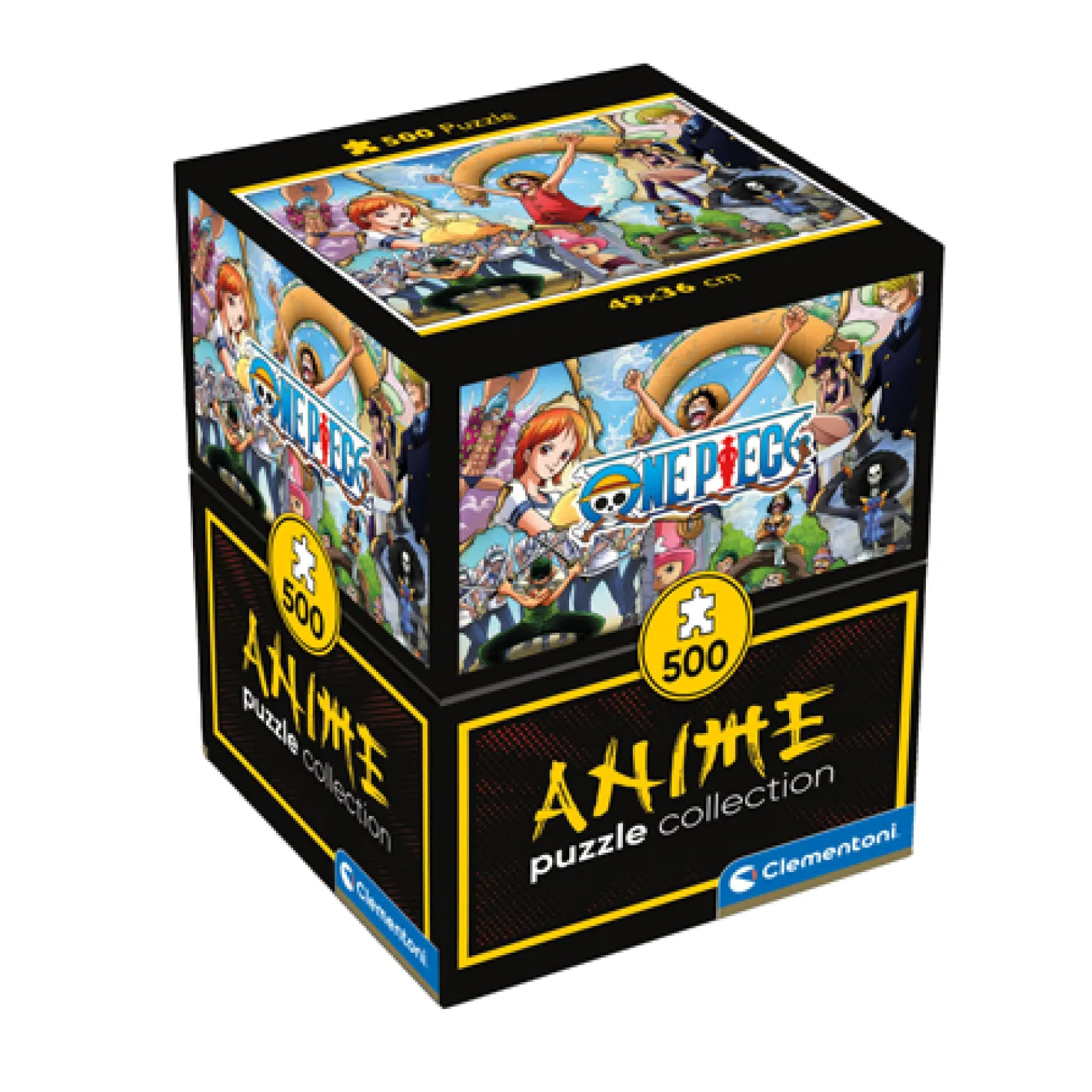 Clementoni Legpuzzel Cube Anime, 500st.