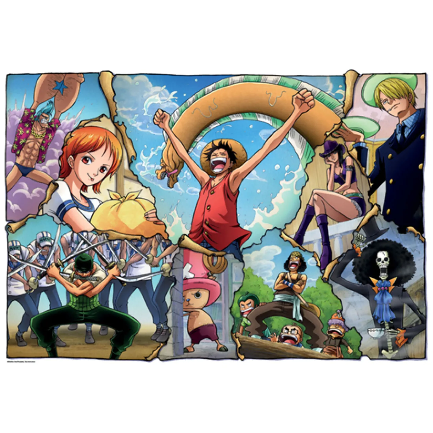 Clementoni Legpuzzel Cube Anime, 500st.