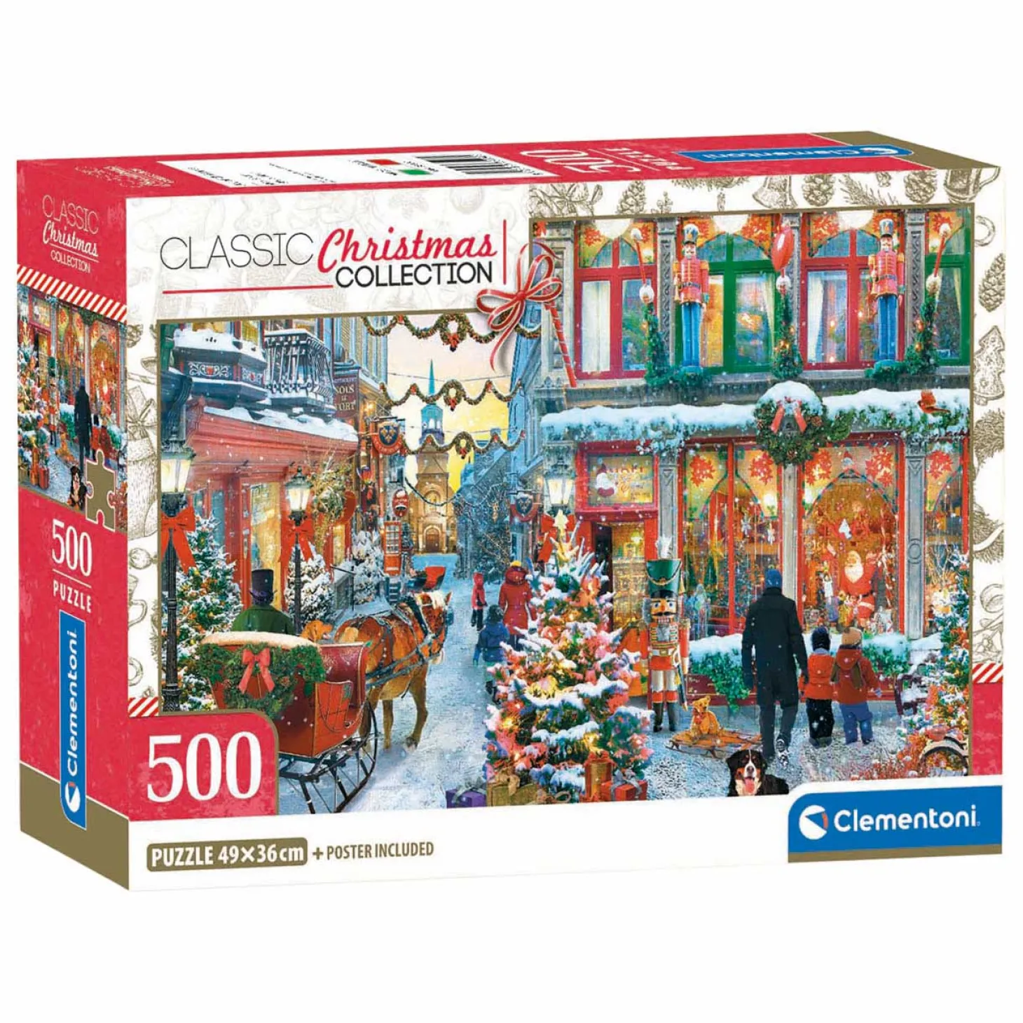 Clementoni Legpuzzel De Vreugde Van Kerstmis - 500st.