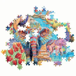 Clementoni Legpuzzel Elephants' Carnival, 500st.
