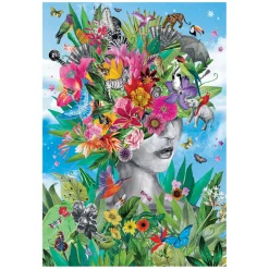 Clementoni Legpuzzel Head in The Jungle, 500st.