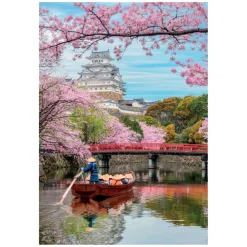 Clementoni Legpuzzel Himeji Castle in Spring, 1000st.