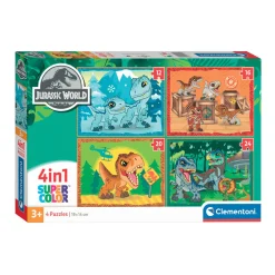 Clementoni Legpuzzel 4in1 Jurassic World