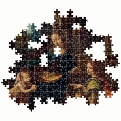 Clementoni Legpuzzel Kunstwerken Madonna in de Grot, 1000st.