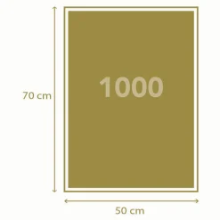 Clementoni Legpuzzel Kunstwerken Madonna in de Grot, 1000st.