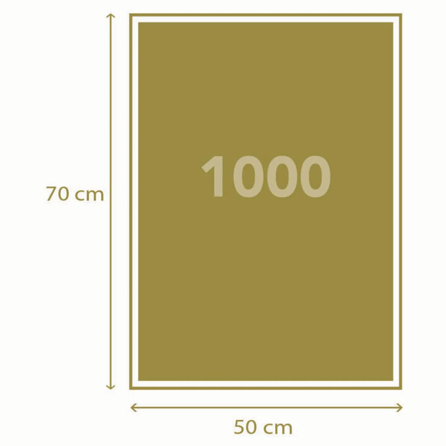 Clementoni Legpuzzel Kunstwerken Madonna in de Grot, 1000st.