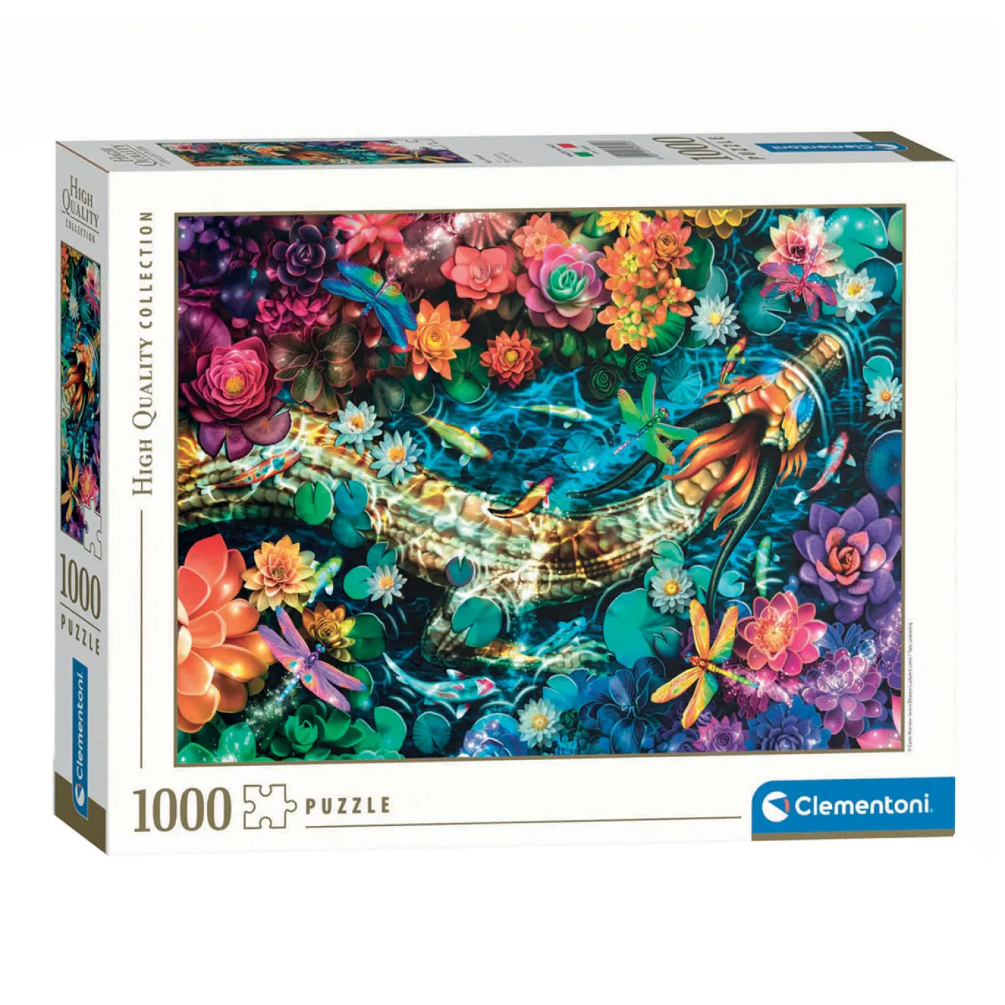 Clementoni Legpuzzel Kunstwerken Koi Rivier, 1000st.