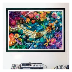Clementoni Legpuzzel Kunstwerken Koi Rivier, 1000st.