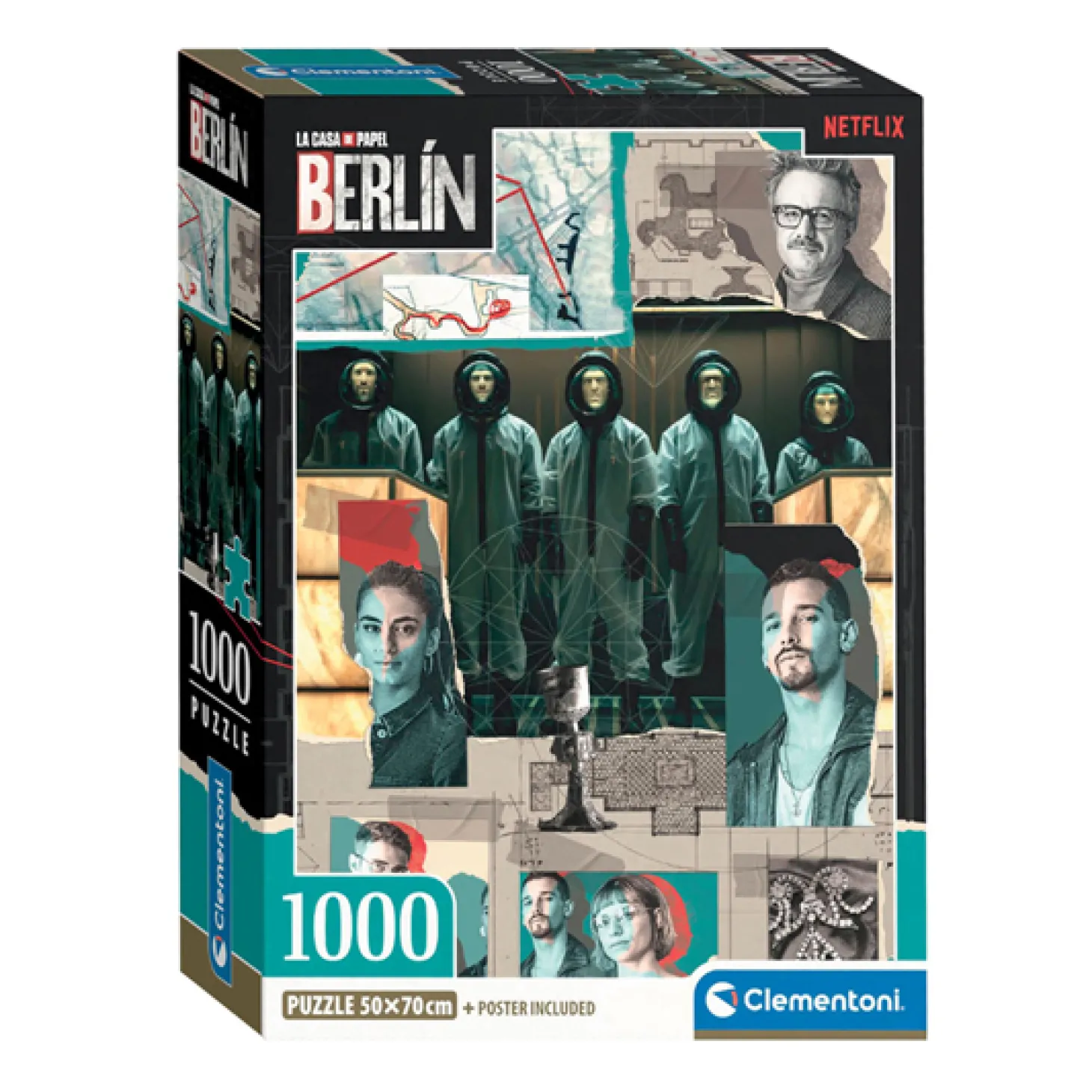 Clementoni Legpuzzel La Casa de Papel, 1000st.