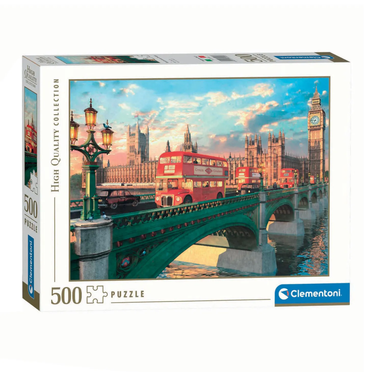 Clementoni Legpuzzel London Bridge, 500st.