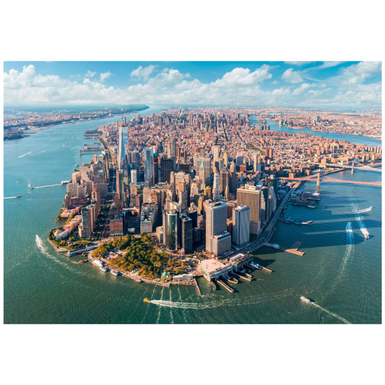 Clementoni Legpuzzel Lower Manhattan New York City, 2000st.