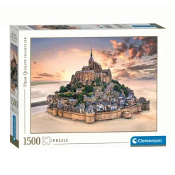 Clementoni Legpuzzel Mont Saint-Michel, 1500st.
