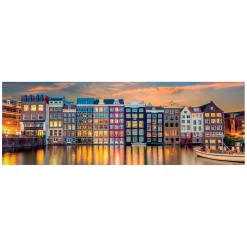 Clementoni Legpuzzel Panorama Bright Amsterdam, 1000st.