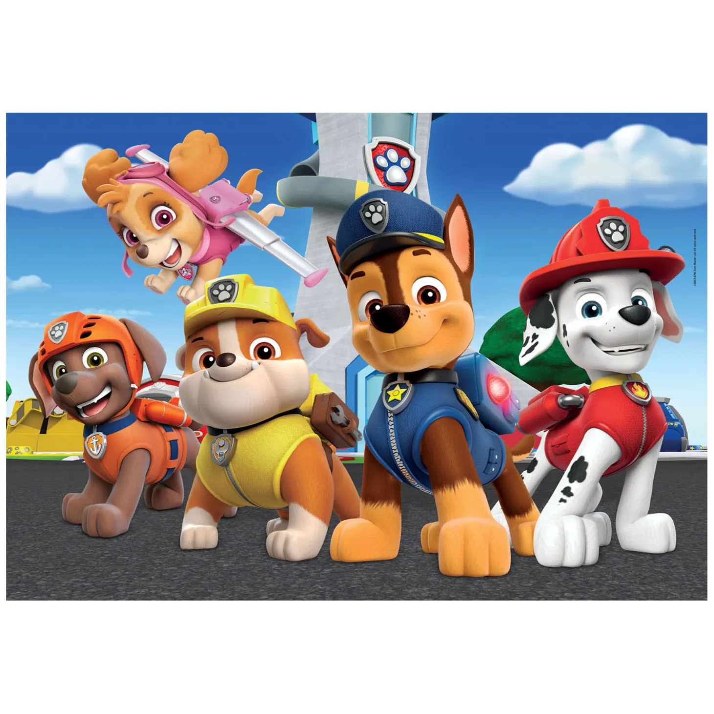 Clementoni Legpuzzel Paw Patrol, 2x60st.